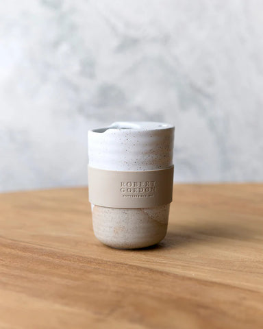 Travel Mug- White Speckle