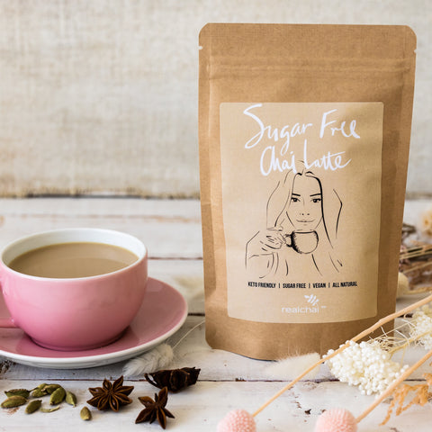 RealChai Sugar Free Chai Latte Satchel