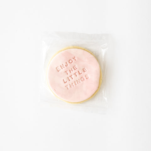 RealChai 'Enjoy the Little Things' Cookie by Our Sweet Pantry